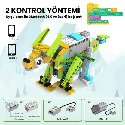 Akıllı Robot Yapım Seti - 100+ Model