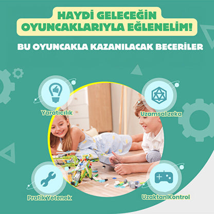 Akıllı Robot Yapım Seti - 100+ Model