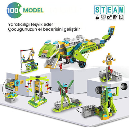 Akıllı Robot Yapım Seti - 100+ Model